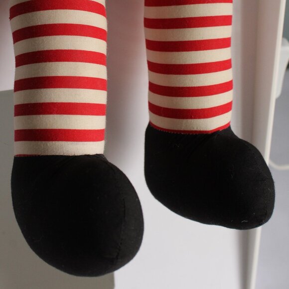 Vintage 25 in Hand Made Raggedy Ann And Andy Dolls Embroidered Faces Well Made - Picture 13 of 16